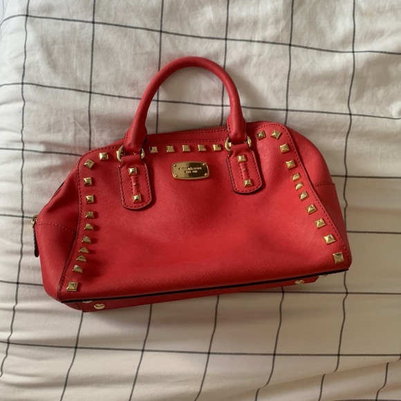 MICHAEL KORS crow body/purse bag pink - Picture 1 of 8